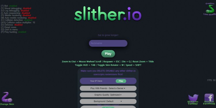 The Best Slither.io Hacking