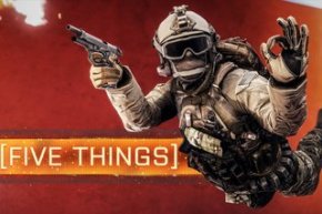 A screenshot from Westie's Battlefield 5 video clip