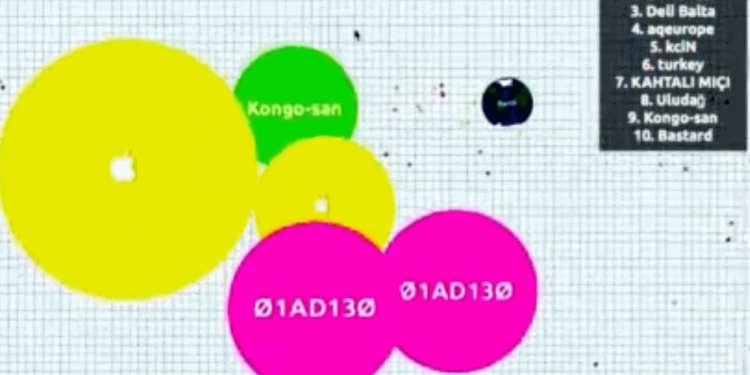 How to eat spikes in Agar.io?