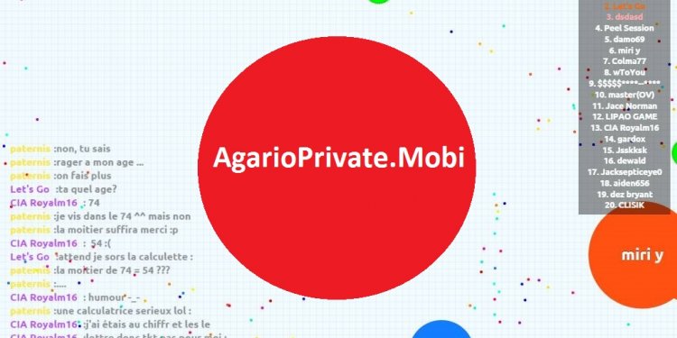Agario Private server Mobile
