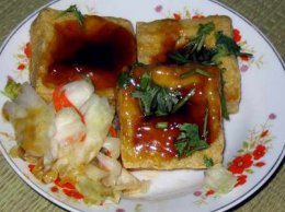 Stinky Tofu, old-fashioned Chinese dish